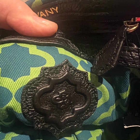 orYANY Black Hobo Bag with Gold Details - Picture 8 of 9